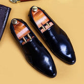 Men's Oxford Dress Shoes Genuine Leather Business Shoes - Acapparelstore